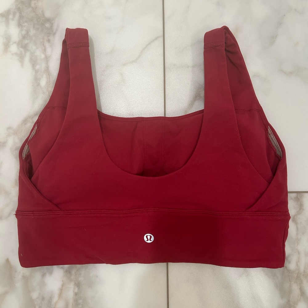 lululemon athletica hot pink align bra